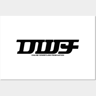 OWF Black Text Logo Posters and Art